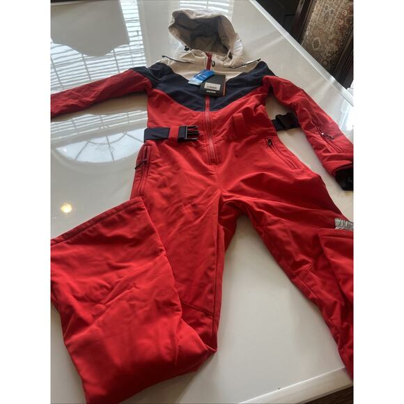 NEW Gsou Snow Ski Winter Snowboard Hooded Jumpsuit Waterproof Size XS - Picture 14 of 15